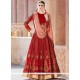 Red Resham Work Lehenga Choli