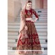 Maroon Banglori Silk Lehenga Choli