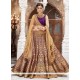 Purple Weaving Work Lehenga Choli