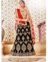 Patch Border Work Net Lehenga Choli