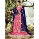 Rose Pink Net Lehenga Choli