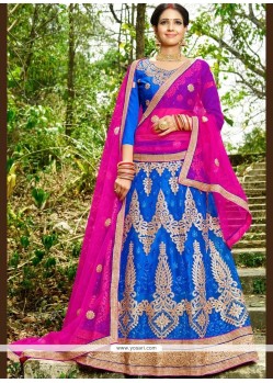 Blue Lehenga Choli