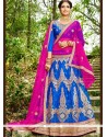 Blue Lehenga Choli