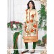 Cotton Resham Work Churidar Suit