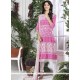 Pink Churidar Suit