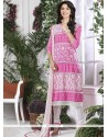 Pink Churidar Suit