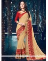 Embroidered Work Saree