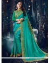 Green Classic Designer Saree