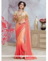 Satin Shaded Saree