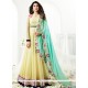 Jennifer Winget Faux Georgette Floor Length Anarkali Suit