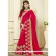 Patch Border Work Art Silk Classic Designer Saree