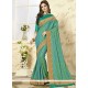 Patch Border Work Designer Traditional Saree