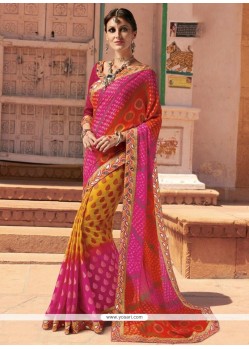 Print Work Printed Saree