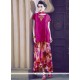 Faux Georgette Print Work Party Wear Kurti