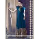 Embroidered Work Art Silk Party Wear Kurti