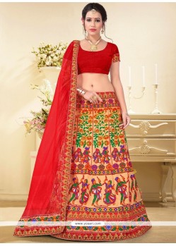 Banglori Silk Stone Work Lehenga Choli