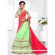 Resham Work Art Silk Lehenga Choli