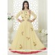 Ayesha Takia Cream Floor Length Anarkali Suit