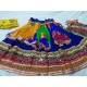 Blue Georgette Ghagra Choli