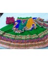 Cotton Green Lehenga Choli For Navratri