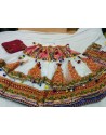 Cotton White Navratri Ghagra Choli