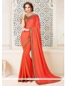 Embroidered Work Designer Saree