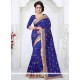 Embroidered Work Art Silk Designer Traditional Saree