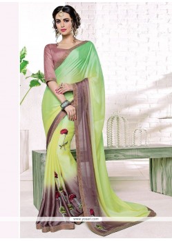 Shaded Saree For Party