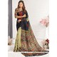 Faux Georgette Print Work Printed Saree