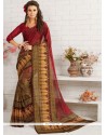 Print Work Multi Colour Printed Saree