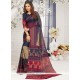 Print Work Faux Georgette Printed Saree