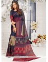 Print Work Faux Georgette Printed Saree