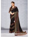 Faux Georgette Printed Saree