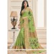 Cotton Green Casual Saree