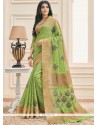 Cotton Green Casual Saree