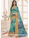 Blue Casual Saree