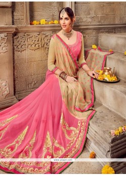 Half N Half Designer Saree For Festival