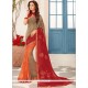 Faux Georgette Multi Colour Printed Saree