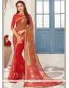 Faux Georgette Multi Colour Print Work Printed Saree