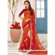 Print Work Faux Georgette Printed Saree