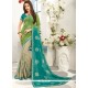 Faux Georgette Print Work Printed Saree