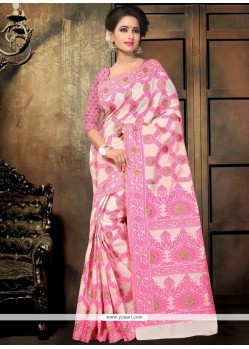 Thread Work Saree