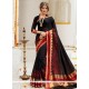 Embroidered Work Cotton Silk Designer Traditional Saree