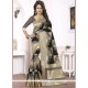 Weaving Art Silk Traditional Designer Saree In Black