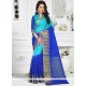 Cotton Blue Classic Saree