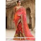 Lace Work Georgette Designer Saree