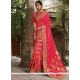 Pink Designer Saree