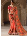 Embroidered Work Designer Saree