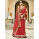 Red Art Silk Designer Traditional Saree