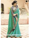 Sea Green Classic Saree